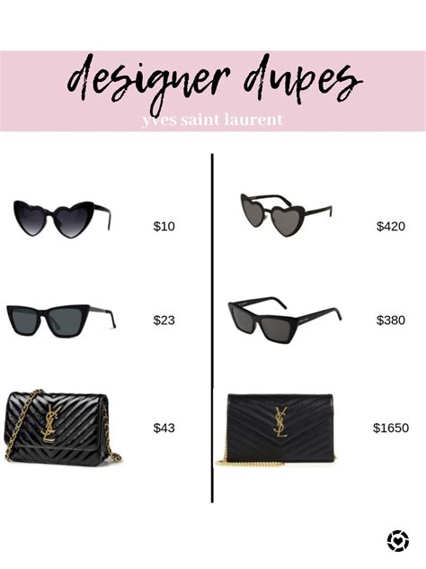 ysl dupes shoes|ysl dupe sunglasses.